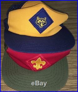 Boy Scout Vintage Lot Shirt Hat Pins Medals Belt Loops Neckerchiefs Patches BSA