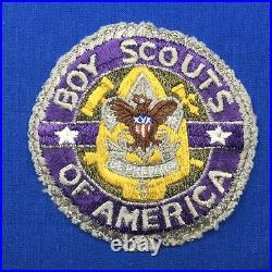 Boy Scout Vintage National President Boy Scouts Of America Patch VERY RARE