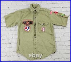 Boy Scout Vintage Shirt with Rare Patches Leesburg FL