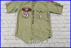 Boy Scout Vintage Shirt with Rare Patches Leesburg FL