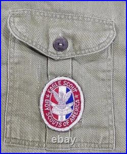 Boy Scout Vintage Shirt with Rare Patches Leesburg FL