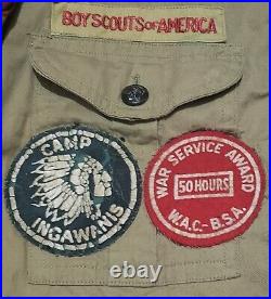 Boy Scout Winnebago Council Camp Ingawanis War Service Sumner KRS Strip