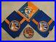 Boy-Scout-World-s-Fair-Patch-Neckerchief-1939-1940-1964-Blue-Orange-BSA-Scouts-01-ce