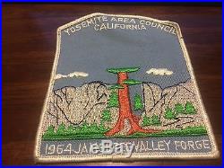 Boy Scout Yosemite Area Council 1964 Jamboree JSP Jamboree Shoulder Patch
