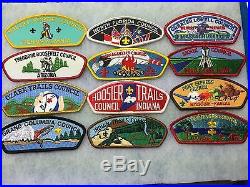 Boy Scouts- 100 -Council Shoulder Patches (CSP's) (including several obsolete)