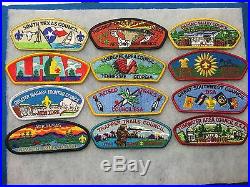 Boy Scouts- 100 -Council Shoulder Patches (CSP's) (including several obsolete)