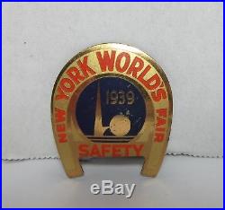 Boy Scouts 1939 New York World's Fair Lot Safety Badges/pins Patch ID Letter