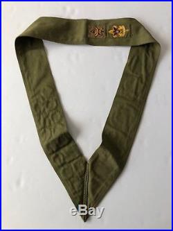 Boy Scouts 1940s Merit Badge Sash Vintage Collection Be Prepared Camp Patch Lot