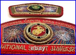 Boy Scouts 2010 NSJ National Capital Area Council 6-Patch Set With Coins
