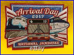 Boy Scouts- 2017 National Scout Jamboree-Patch of the Day complete set-color