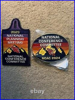 Boy Scouts 2023 2024 Order Of The Arrow National Planning Meeting Buckle Patch