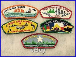 Boy Scouts- 40 -Council Shoulder Patches (CSP's) Lot # 2