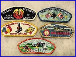 Boy Scouts- 40 -Council Shoulder Patches (CSP's) Lot # 2