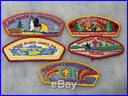 Boy Scouts- 40 -Council Shoulder Patches (CSP's) Lot # 3