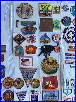 Boy Scouts America BSA Lot Patches-Pins-Jamboree-Camporee-Collection 459 Pie