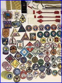 Boy Scouts America BSA OA Lot Patches-Pins-Bucles-Jamboree-Camporee-Collection