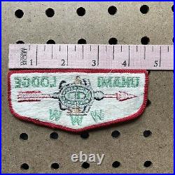Boy Scouts BSA Unami Lodge WWW Order Of The Arrow Turtle Vintage Patch Issue