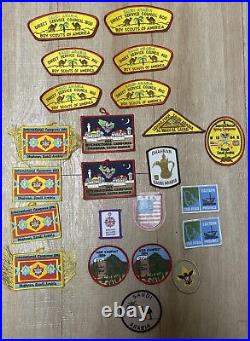 Boy Scouts Badges 93 94 Saudia Arabia Rare Lot Of 23 Badges New