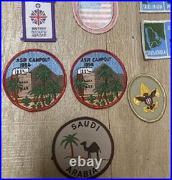 Boy Scouts Badges 93 94 Saudia Arabia Rare Lot Of 23 Badges New