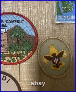 Boy Scouts Badges 93 94 Saudia Arabia Rare Lot Of 23 Badges New