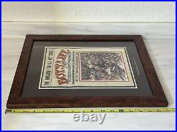 Boy Scouts Boys Life Magazine Cover Embroidered Patch Framed 1911