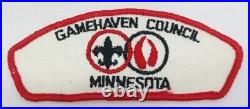 Boy Scouts Gamehaven Council Minnesota Council Shoulder Patch RP2