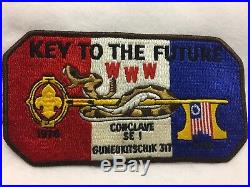 Boy Scouts- Guneukitschik 317 1976 Conclave SE 1 7 1/8 x 4 patch