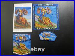 Boy Scouts MT Council Artist Series 2020,4 Patch Series Ovis Canadensis #26 Boy Scouts MT Council Artist Series 2020,4 Patch Series Ovis Canadensis #26