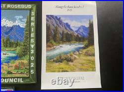 Boy Scouts MT Council Artist Series 2025, 4 Patch Series Along The East Rosebud Boy Scouts MT Council Artist Series 2025, 4 Patch Series Along The East Rosebud