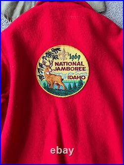 Boy Scouts Maine & Mass 1969 Official Wool Jacket, Shirts, Patches, Den Mother's