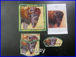 Boy Scouts Montana Council Artist Series 2022, 4 Patch Series Bull's Eye #148 Boy Scouts Montana Council Artist Series 2022, 4 Patch Series Bull's Eye #148