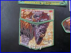 Boy Scouts Montana Council Artist Series 2022, 4 Patch Series Bull's Eye #148 Boy Scouts Montana Council Artist Series 2022, 4 Patch Series Bull's Eye #148
