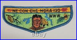 Boy Scouts Of America Patch Flap Ne Con Che Moka 120 First Solid Flap