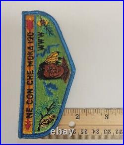 Boy Scouts Of America Patch Flap Ne Con Che Moka 120 First Solid Flap