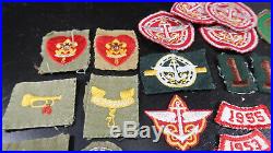 Boy Scouts Patch Lot with Square Leader Patches Allentown Pa Area Explorer