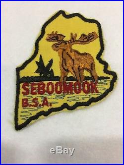 Boy Scouts Seboomook B. S. A. Maine High Adventure patch