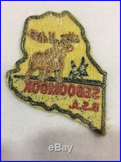 Boy Scouts Seboomook B. S. A. Maine High Adventure patch