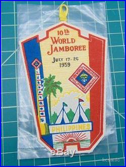 Boy Scouts of America BSA 1959 10th World Philippines Jamboree Patch