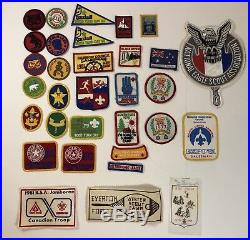 Boy Scouts of America BSA Patch Collection with Extras! 182 Total PIECES