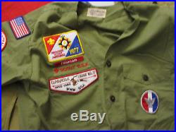 Boy Scouts of America Clothing Uniform Vintage Lot Patch Shirt Pant BSA 70s 80s
