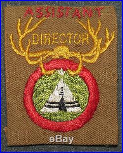 Boy Scouts of America National Camping School Assistant Director Position Patch