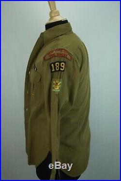 Boy Scouts of America VINTAGE New York City The Bronx Patches Age 15 13.5 S47