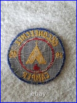 Boy Scouts of America Vintage War Era 1945 Occoneechee Council Camp Patch BSA