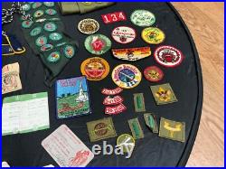 Boy Scouts of America memorabilia collector pins, patches, Sashes etc. Lot