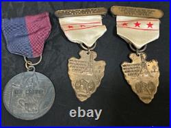 Boy Scouts of America memorabilia collector pins, patches, Sashes etc. Lot
