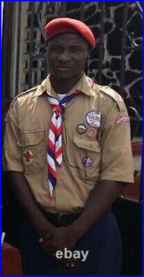 Boy Scouts of Liberia patch lot / badges
