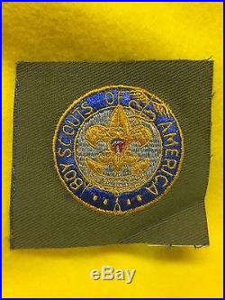 Boy Scouts- vintage Unfinished edge, Physician's position patch