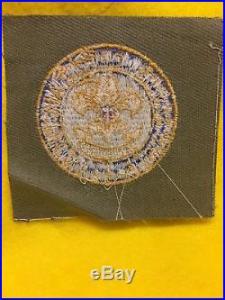 Boy Scouts- vintage Unfinished edge, Physician's position patch