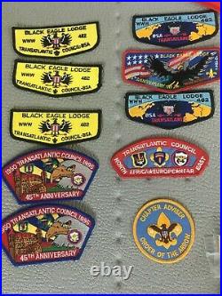 Boys Scouts of America Black Eagle Lodge 482 Patches, Neckerchiefs, and Kit