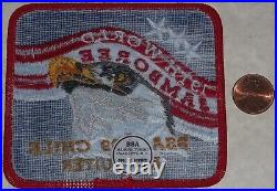Bsa Boy Scout Oa 1999 Chile Recruiter 19th World Jamboree Pocket Patch 4 Rare